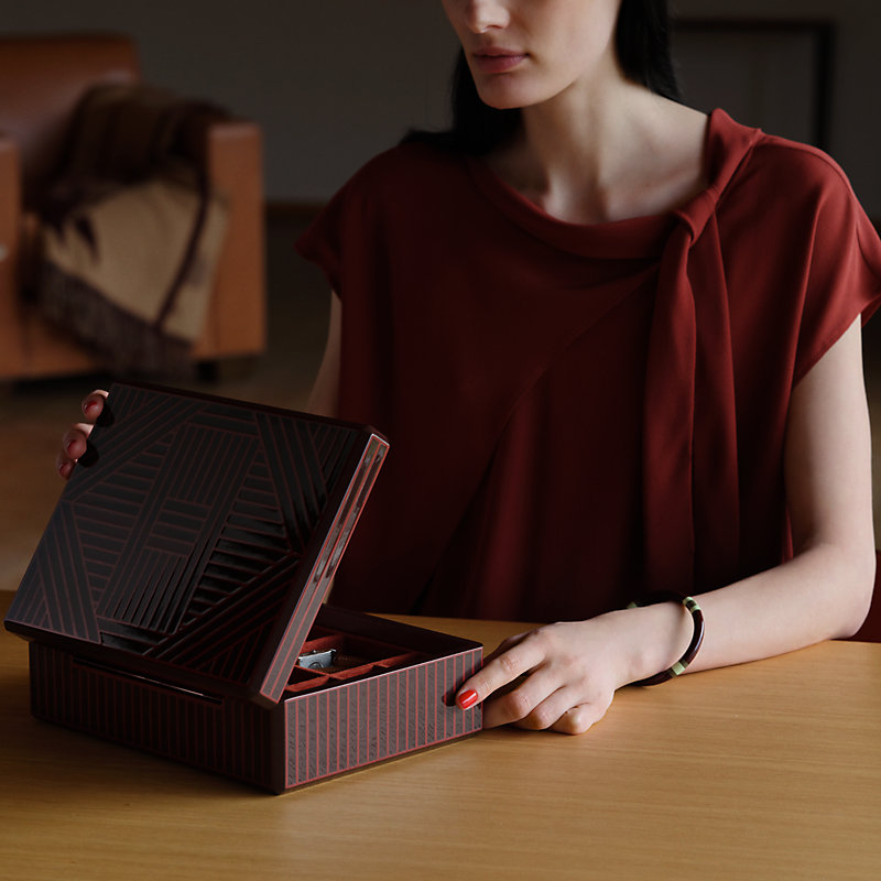 Facettes H Ruban watch box | Hermès Mainland China